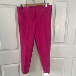 The Limited Vibrant Pink Cropped Pants